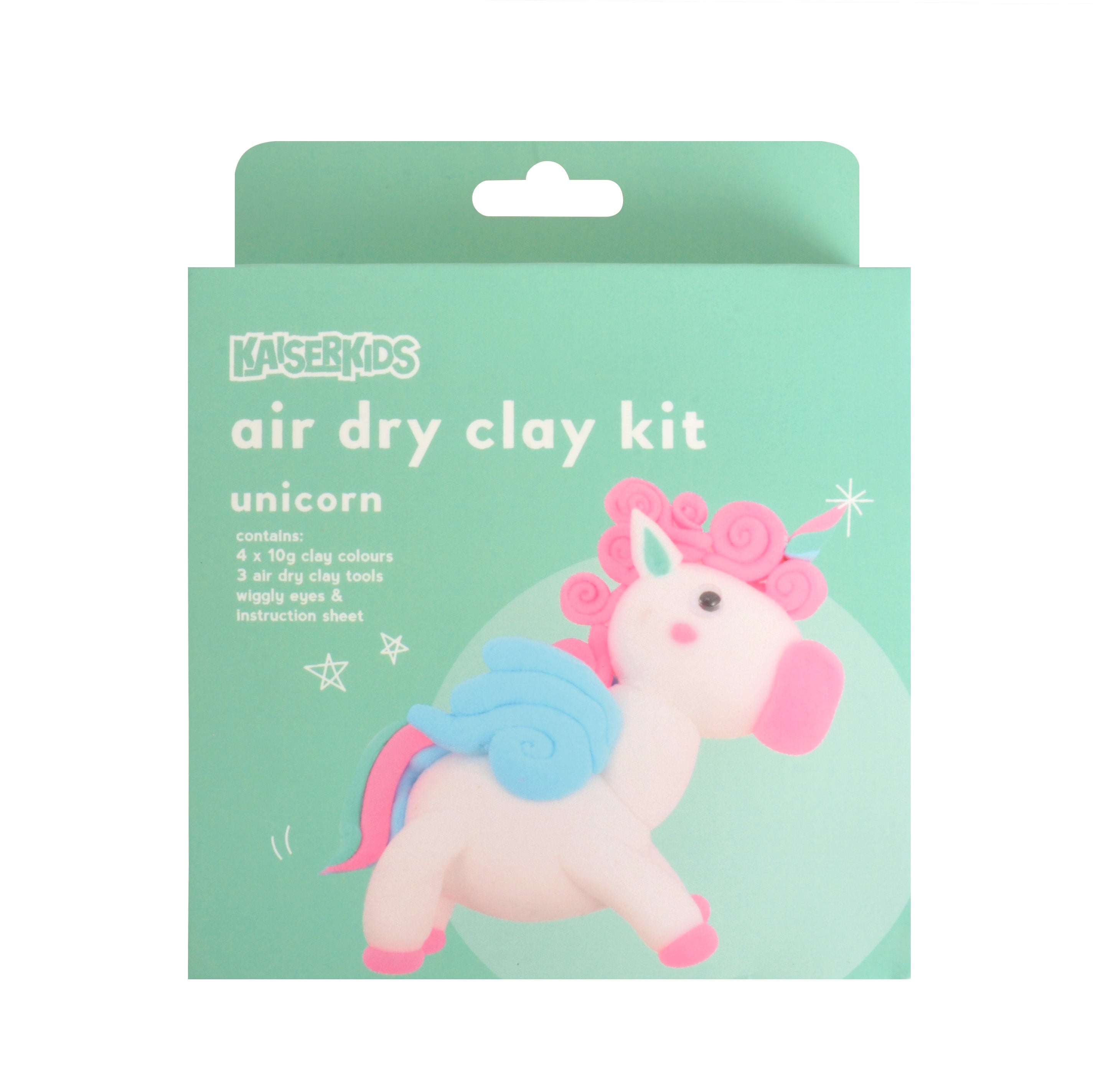 Air Dry Modelling Clay Kit Sml - Unicorn